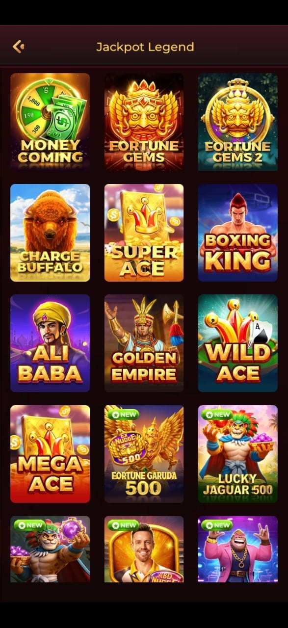 online slots hot games selection"